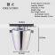 Creation Factory Direct Custom 2.5L Double Wall Wine Insulated Cooler Stainless Steel Metal Champagne Ice Bucket With Lid