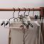 Closet Organizer Creative Wardrobe Multifunctional Clip Luxury Suit Black Wooden Metal White Wire Custom Hanger