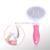 2021 New Technology Round Shape Dust Flea Remover Stainless Steel Rotated Comb Pet