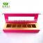 Handmade rectangle thin bar shape lined chocolate packaging box, long strip china paper gift box manufacturer