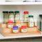 Spice Rack Kitchen Cabinet Organizer- 3 Tier Bamboo Expandable Display Shelf Spice Rack