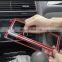 Hot Sale Car CD Air Conditioning Adjustment Panel For Audi A6L 2005-2011 Stainless Steel Auto Stickers Trim Car Accessories