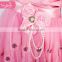 2015 cute Pink Sleeveless princess girls dress