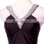 C71508A Halter Neck Sequined Backless Floor-Lenght Celebrity Evening Dresses