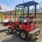906 hydraulic 4x4 drive type 0.4ton small garden home use battery electric mini wheel loader for sale