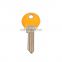 Factory Key Blank Wholesale vehicle keys Colorful Brass Metal Door security blank keys for duplicate