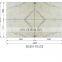 top quality price of italian statuario marble book match tile