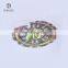 One-Time-Use Circle Security Fragile Holographic Sticker for Seal Application