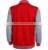 Baseball men jacket with leather sleeve custom embroidery patched logo varsity duffle OEM ODM