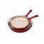 Removable Casting Private Logo  Label European Roaster Flat For Restaurant Cover Nonstick Skillet