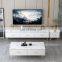 Luxury Modern TV table TV stand coffee table stone top with drawer living room tables set