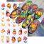 New Nail Sticker ins Autumn and Winter Maple Leaf Ginkgo Leaf Pumpkin Mushroom Hazelnut Back Adhesive Nail Sticker