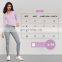 Long Sleeve Quick Dry U Hem Yoga Tops Wear Women Custom Quarter Zip Gym Sports T Shirts Clothing