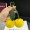 62Autumn plush pendant cute fruit cherry pendant Car key chain satchel accessories Plush bag pendant