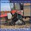 Modification of rubber track chassis for corn harvesters to prevent derailment