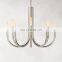 Modern Design Brass Chandelier Custom High Quality Decorative Lighting Fixtures for Luxury Villa Living Room Bedroom Aisle