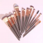 Cosmetiquera 16pcs Professional Makeup Brushes Set Face Makeup Brushes with Concealer and Shaving Brush