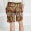 2016 New Styles Sublimation All Over Flower Printed Bermudas Shorts