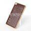 luxury Metal Bumper Frame,cell phone case for huawei Asend p8 red