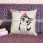 2015 China factory direct supply new design 100% cotton super soft high quality lovely the cat pillow