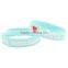 Hot sell star silicone rubber bracelet with a low price