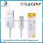 Wholesale price mobile phone data cable White color Micro usb cable