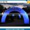 Portable inflatable wedding arch with LED changable lights