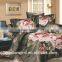 100%cotton 40*40/173*120 Floral Beautiful Home Textile 3D Reactive Bedding Set