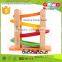 New Product Wooden Car Toys OEM Classical Ramp Racer Wooden Sliding Car Toy for Kids EZ5105