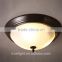 glass ceiling lamp with E27 lamp holder suitable with led light                        
                                                Quality Choice