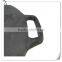 Black Round Cast Iron BBQ Grill Pan