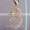 Creative rhinestone heart keychain charm women handbag CZ diamond keyring Crystal lover key holder bag accessory Valentine gift