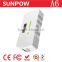 sunpow 12v 12000mah multifunction and newest car battery booster car charger jump starter with Safety Hammer