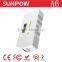 sunpow lcd display 12v car jump starter 12000mAh power bank pocket power battery booster with Safety Hammer