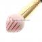 Pink Head Makeup Sponge Brush For Beauty