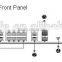 24 Port 10/100mbps Poe Switch+2x10/100/1000Mbps port or 2x1000Base-X SFP optical fiber port compatible IEEE 802.3af/802.3at