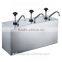 Sauce dispenser pump, stainless steel sauce dispenser