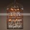Country Vintage Birdcage Chandelier Lighting Bird Cage Pendant Hanging Light Fixture CZ2510/18