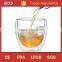 Glass material drinkware egg shaped double glass cup for tea                        
                                                Quality Choice