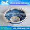 Kitchen food grade silicone floding drainer, Multi-function silicone collapsible food strainer, collapsible colander