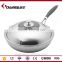 ChuangSheng steel fry pan stainless steel induction cooking pan