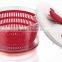 2016 Plastic Collapsible large Salad Spinner with mandoline slicer