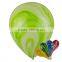 Wholesale inflatable cloudy balloon latex yellow color