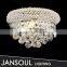 zhongshan chic hot new beautiful colorful compound hotel corridor top crystal chandelier ball string wall lighting
