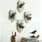 Beautiful Polyresin Bird Wall Decoration , Wall Hook Wholesale for Living Room Supplier's Choice