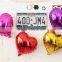 10"Aluminum foil balloons love film wholesale balloon helium balloons