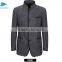 Top grade wool/cotton four buttons business and casual grey color suit wholesale men suit