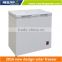 277L DC solar freezer double temperature solar fridge freezer