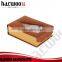 Luxury Velvet Golden Logo Gift Cardboard Box Perfume Box With EVA insert