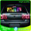 electroluminescent car night light el music activated car sticker